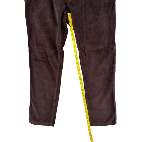 Brax Everest Corduroy Pants Mens Brown Flat Front Stretch Size 38x34 - Picture 8 of 11